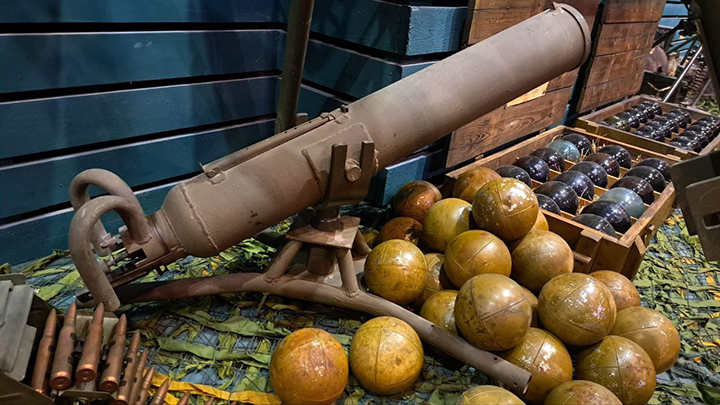 Ампуломёт. От этих смертоносных шаров ничто не спасёт. Фото предоставлено Царьграду