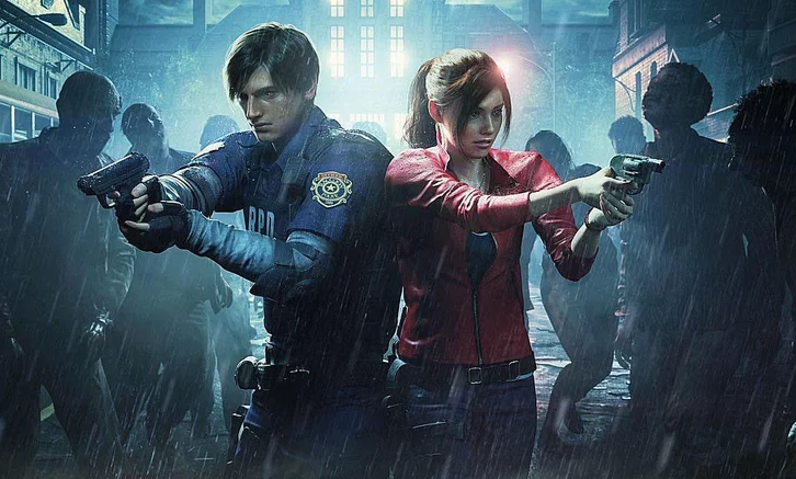 Resident evil 2 remake статуи