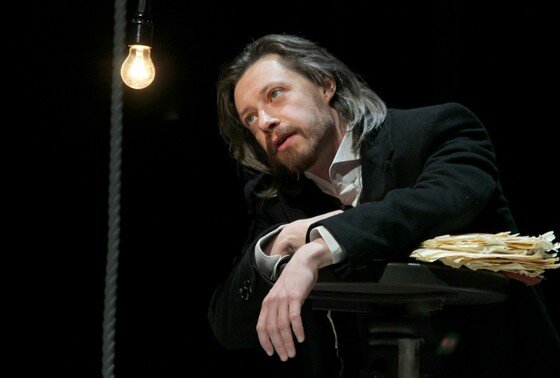    Кирилл Пирогов в спектакле «Театральный роман». Театр «Мастерская Петра Фоменко»