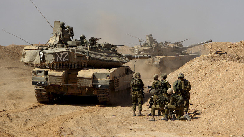     Израильские военные в секторе Газа Gettyimages.ru Ofer Zidon / Stocktrek Images