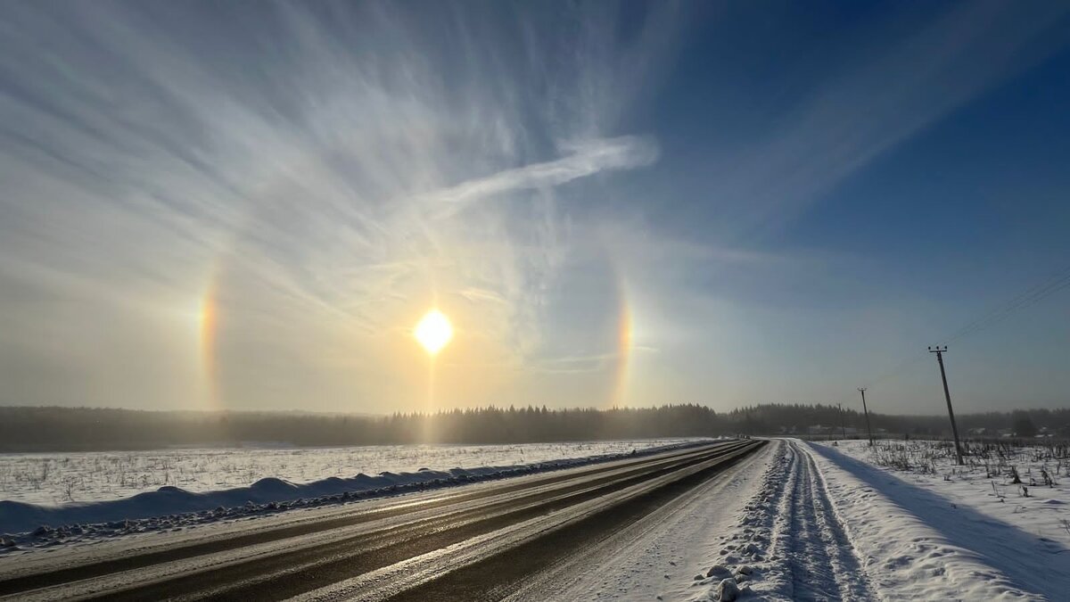 Снег под солнцем