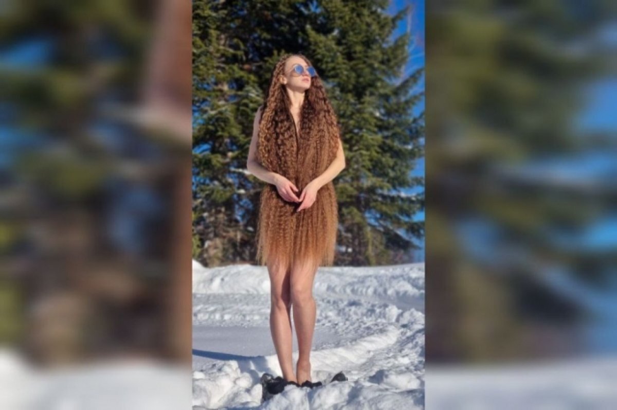   Татьяна отращивала свою косу 11 лет