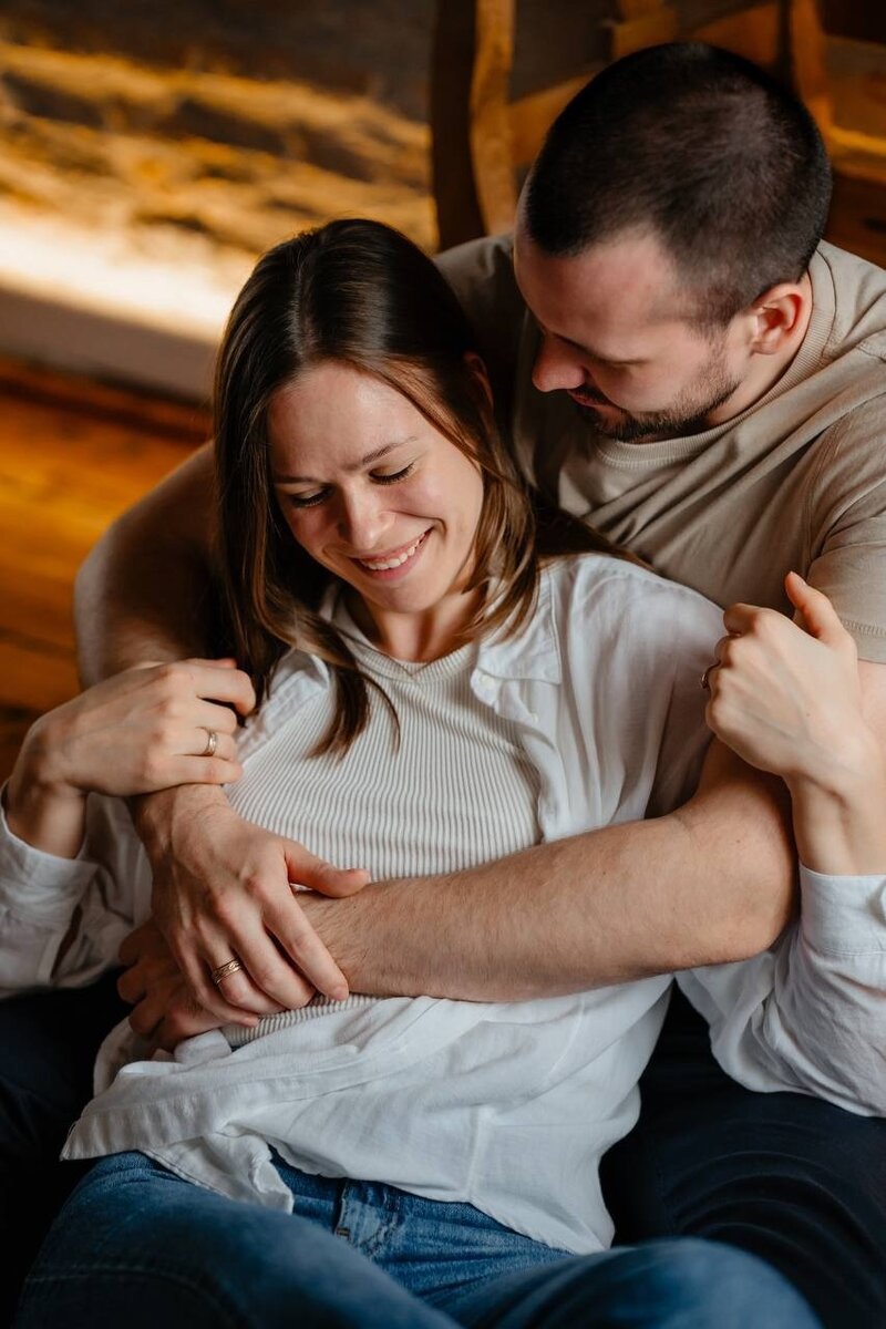 С мужем Алексеем