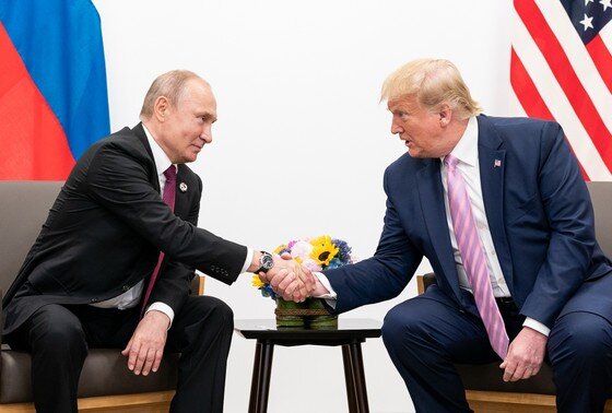    Владимир Путин и Дональд Трамп