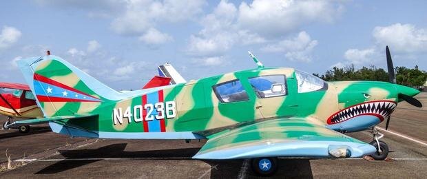    © Фото: Королевская полиция Сент-Винсента и Гренадин. Самолет, в котором находились Кристиан Оливер, его дочери и Роберт Сакс. admin4