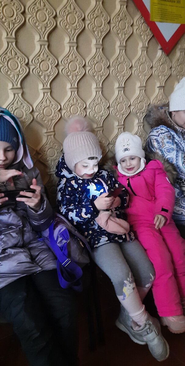 Ждём когда же поедем.