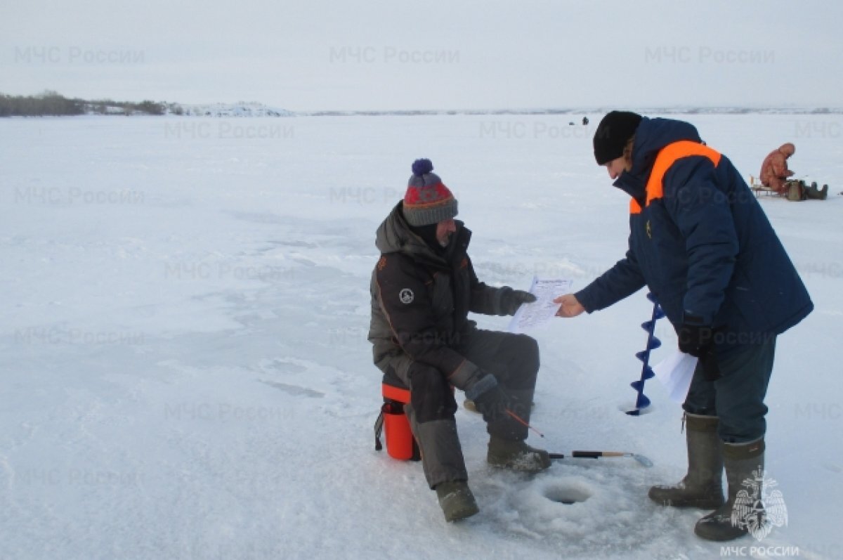    В Оренбуржье проверяют безопасность зимних рыбалок