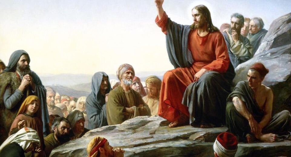 Нагорная проповедь, К. Г. Блох📷
