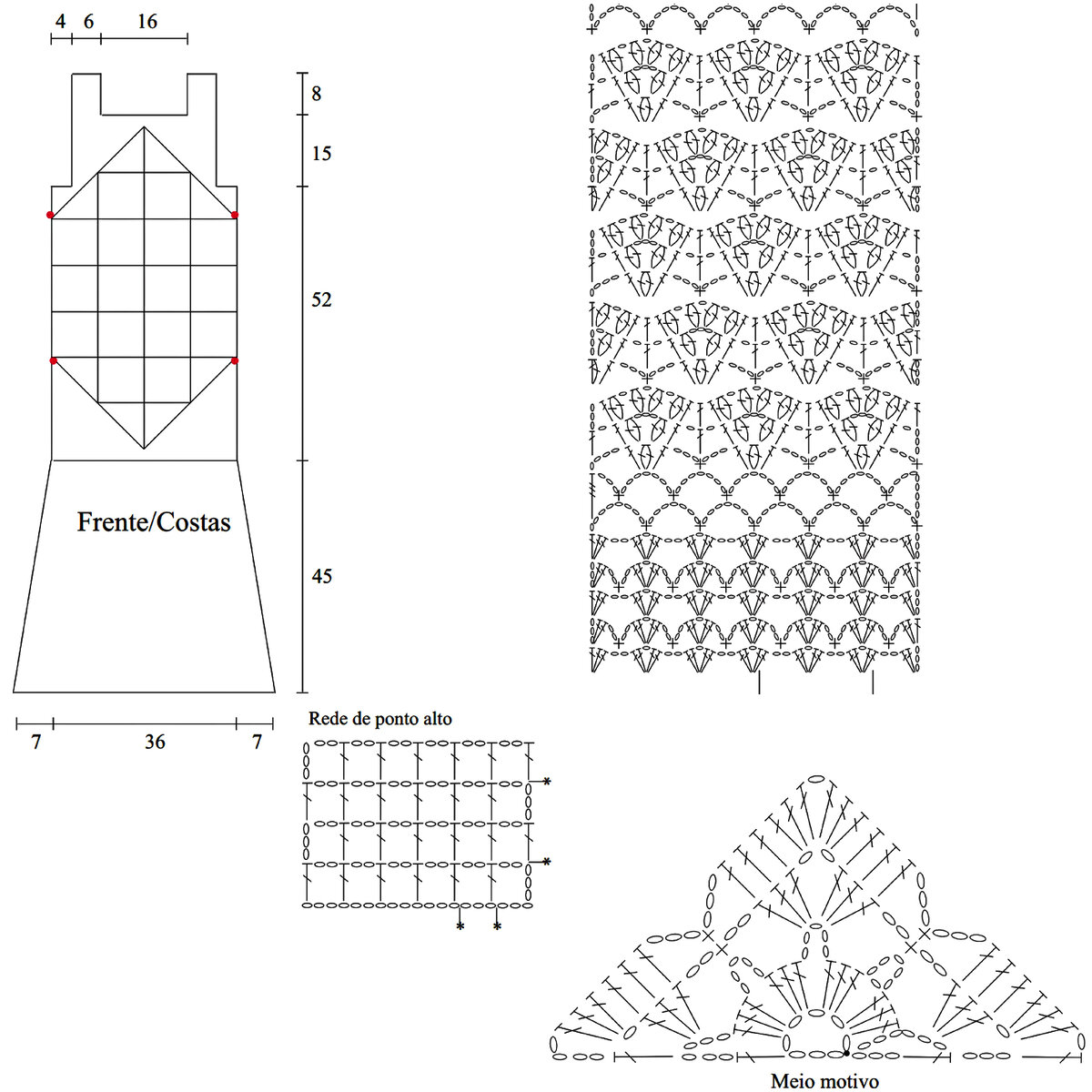 Как вязать по схеме