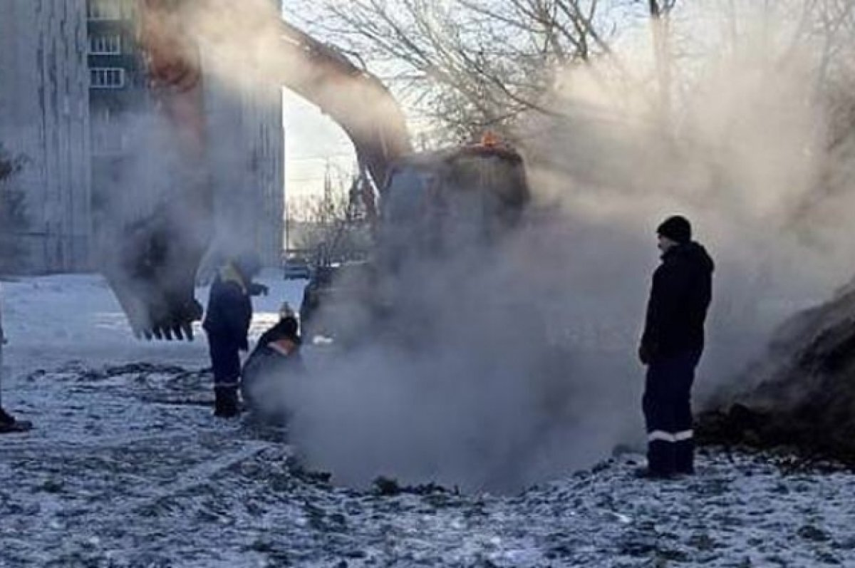    В Рязани устранили аварию, из-за которой дома остались без отопления