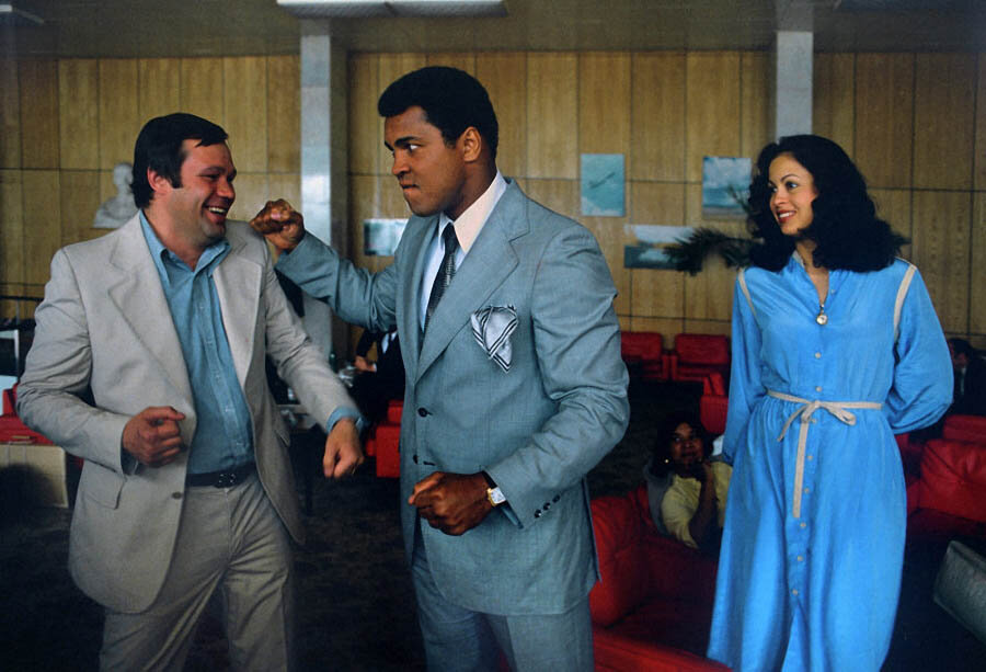 Мохаммед Али и боксёр Виктор Агеев. Фото в свободном доступе