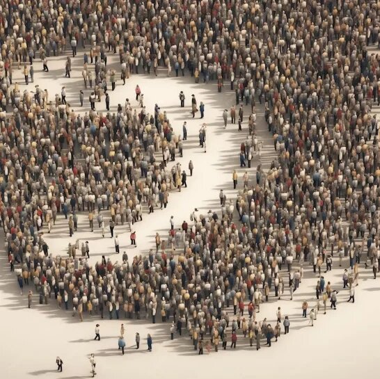 Иллюстрация из Сети: население материка