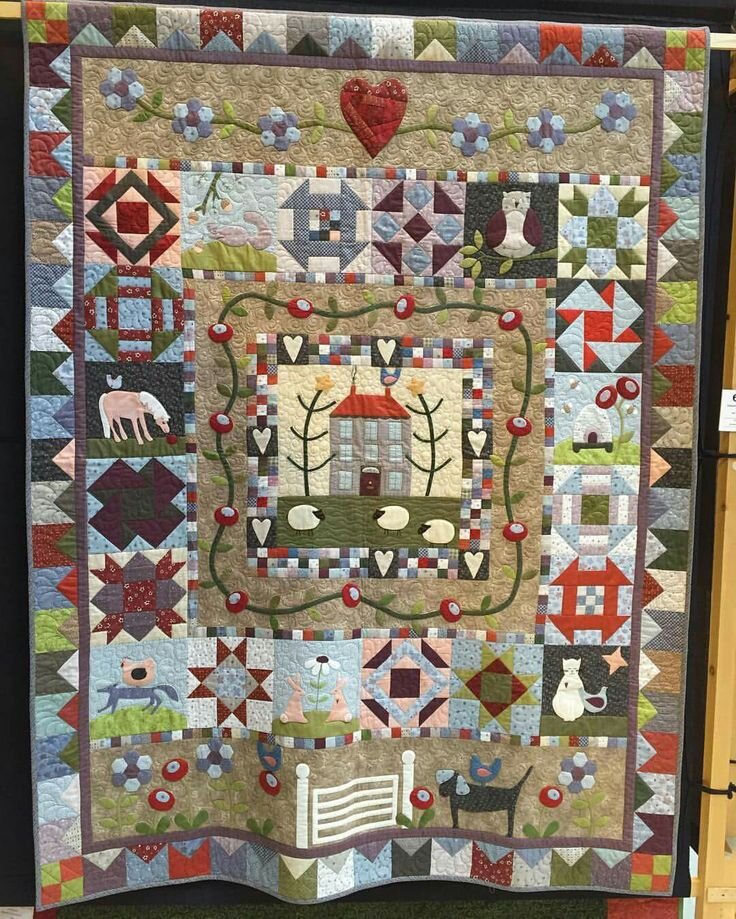 Схемы лоскутного шитья