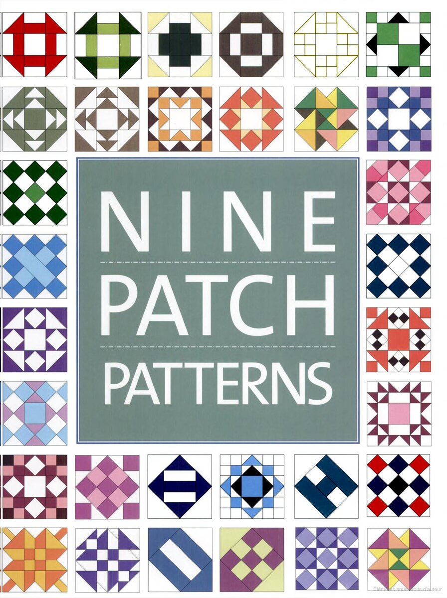 Каталог девятисекционных блоков Мегги Мелон.