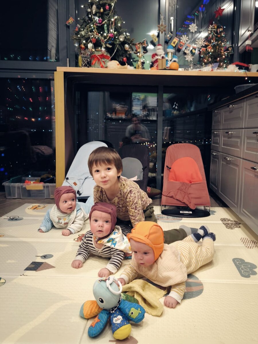 Четыре сыночка о которых пойдет рассказ ❤️