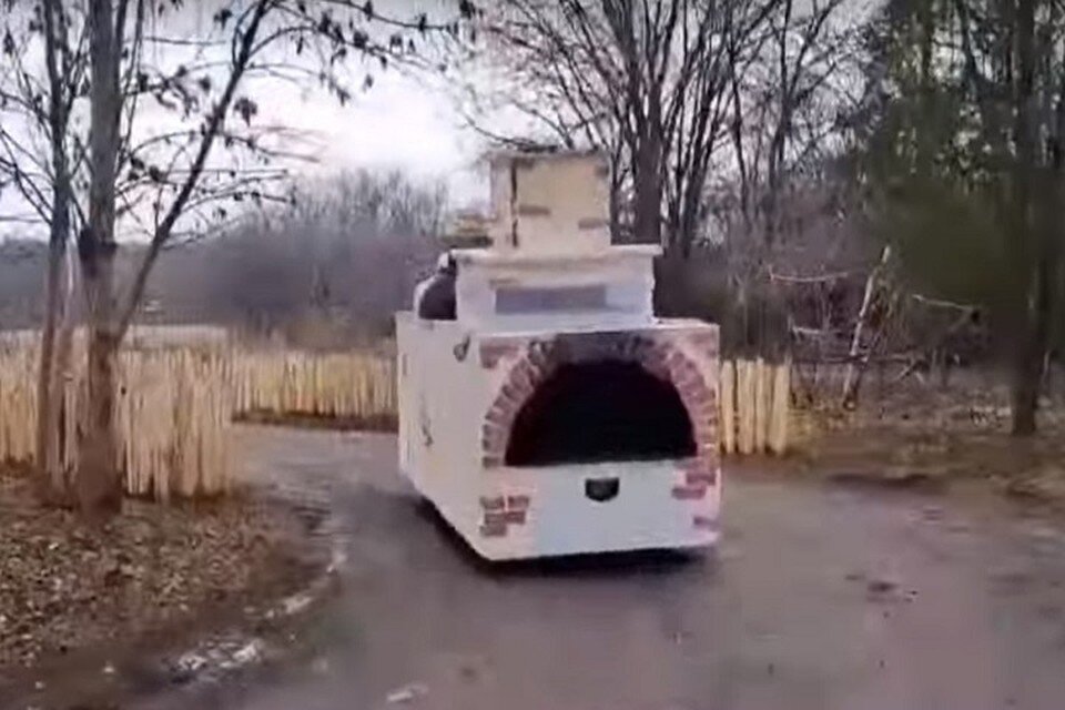    Волшебную самоходку можно найти в Казачьем эколого-биологическом центре. Фото: группа в VK Дмитрия Девятова