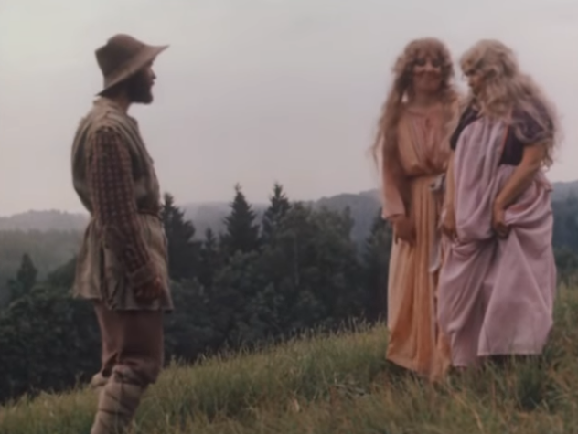 Советский фильм-сказка для взрослой аудитории - "Серебряная пряжа ...