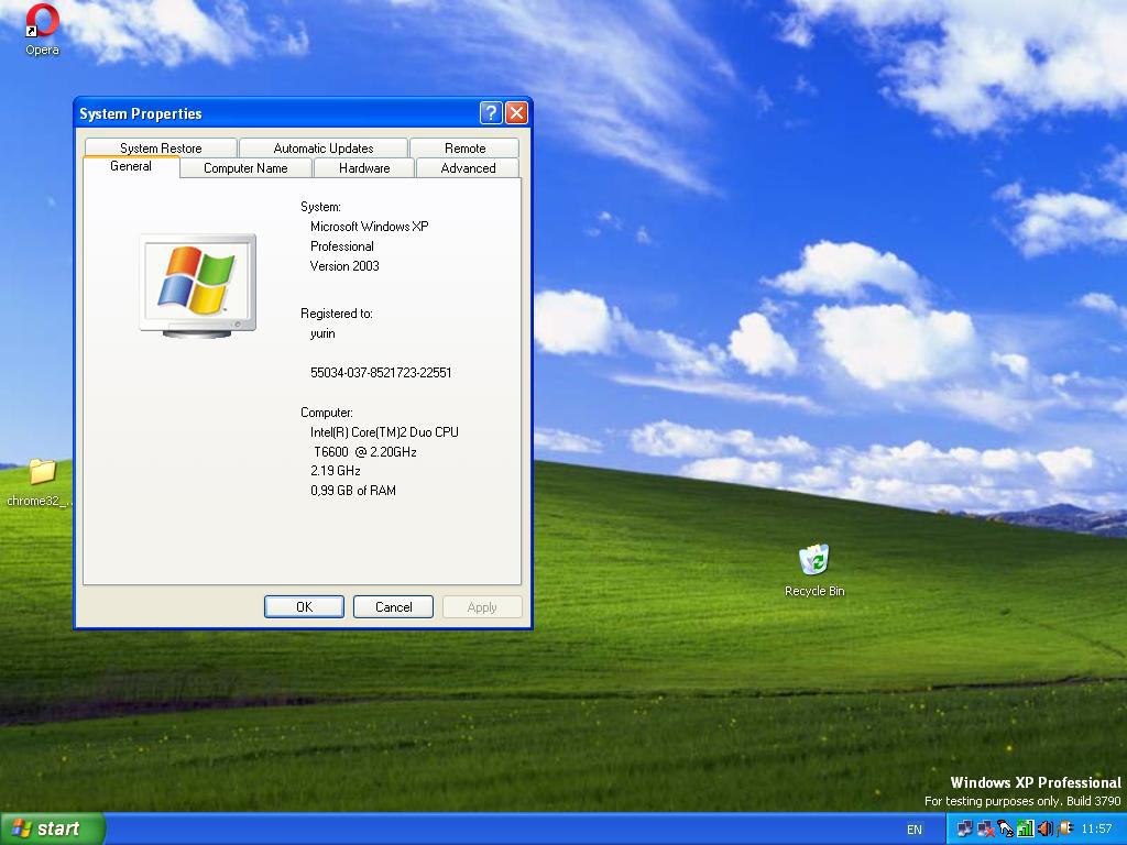 Windows xp professional