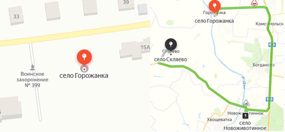 Яндекс карта