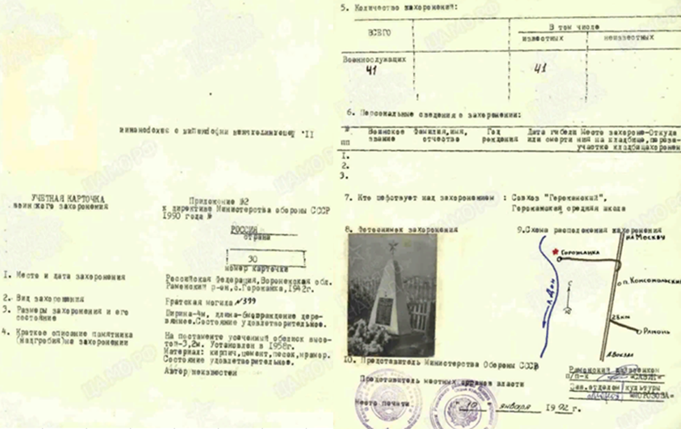 сайт Память народа