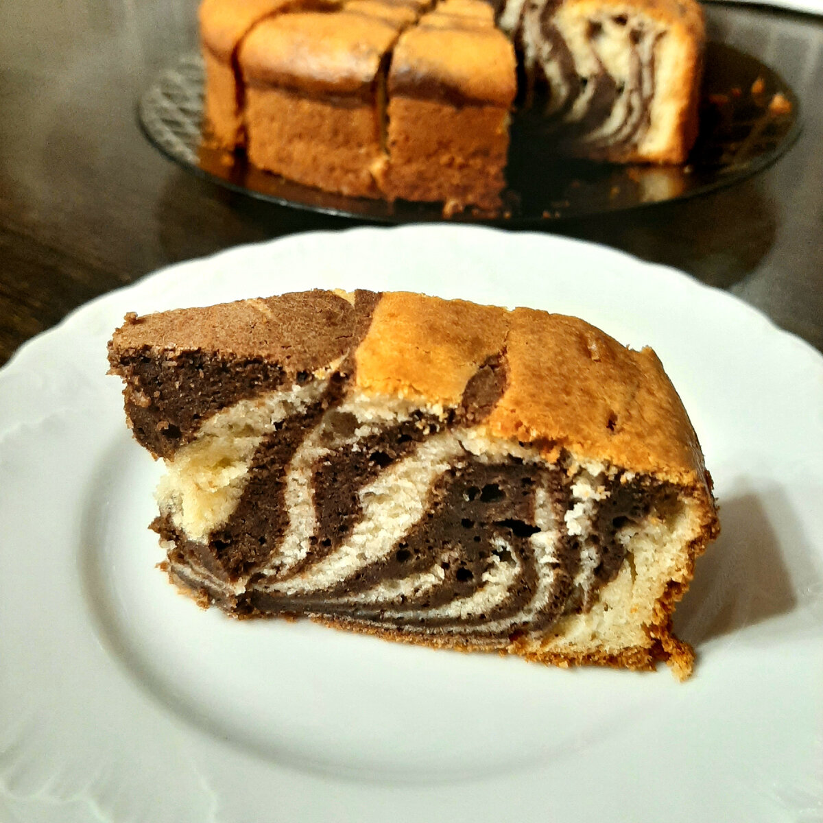 Пирог Зебра 