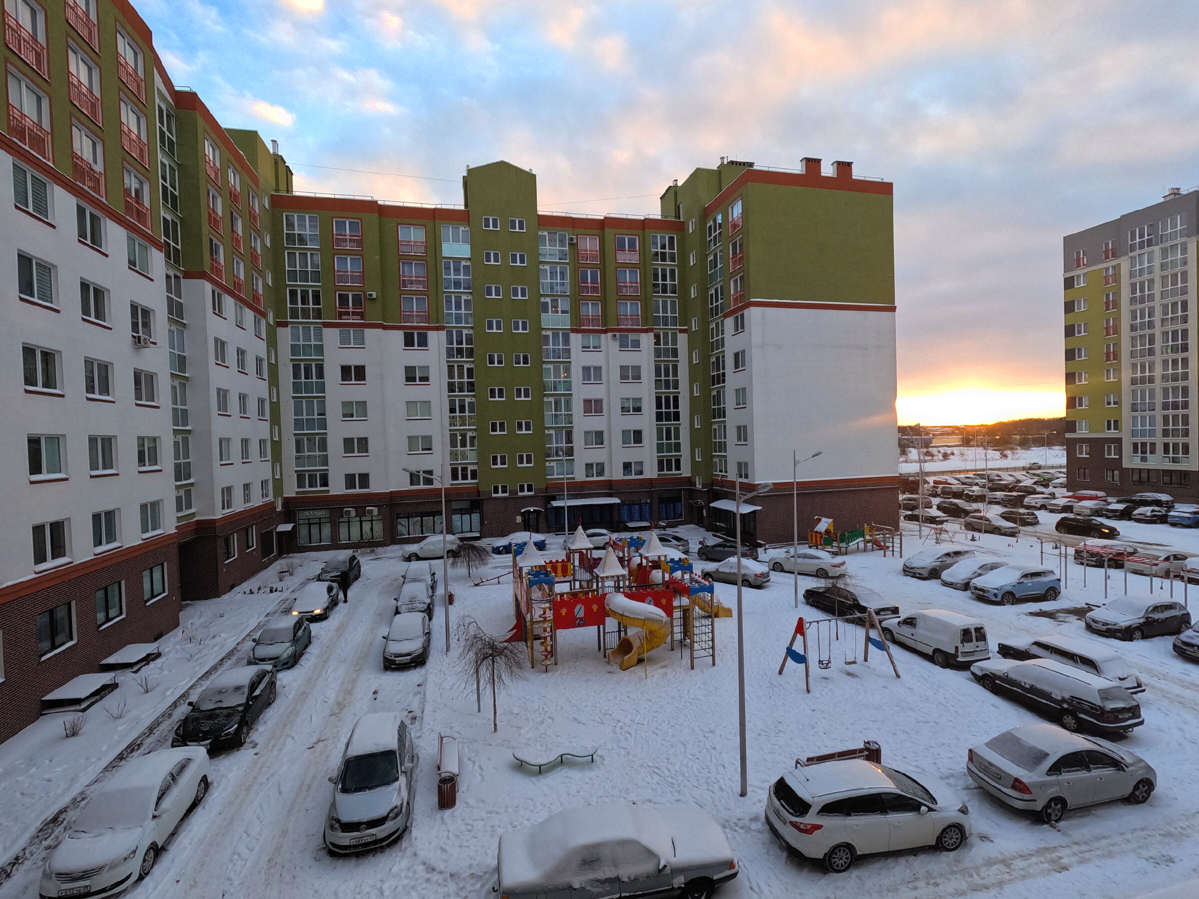 Зима в Калининграде