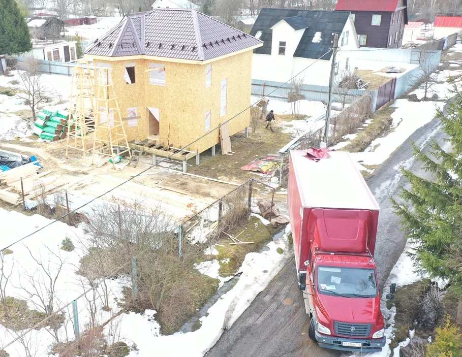 Строительство каркасного дома от компании Мастер