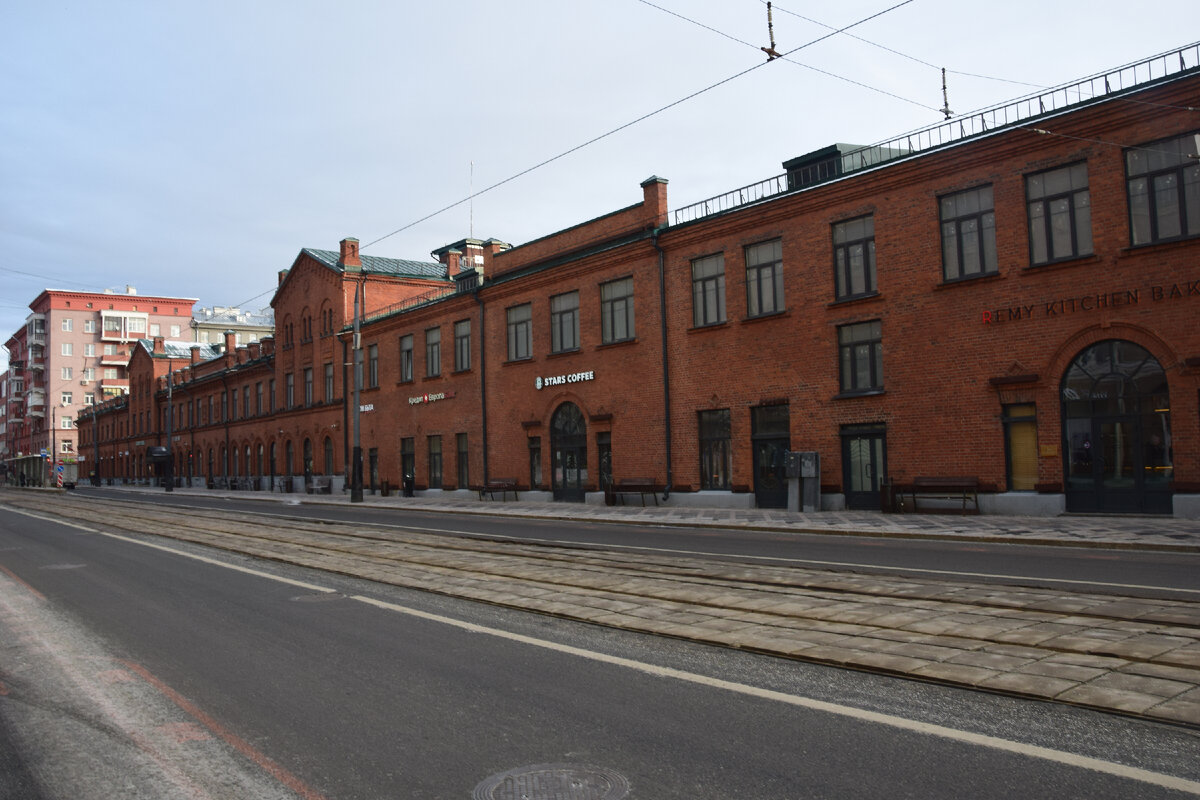 Миусский трамвайный парк, в котором работал К.Г. Паустовский. Фото автора канала "Приключения Тома Сойера".