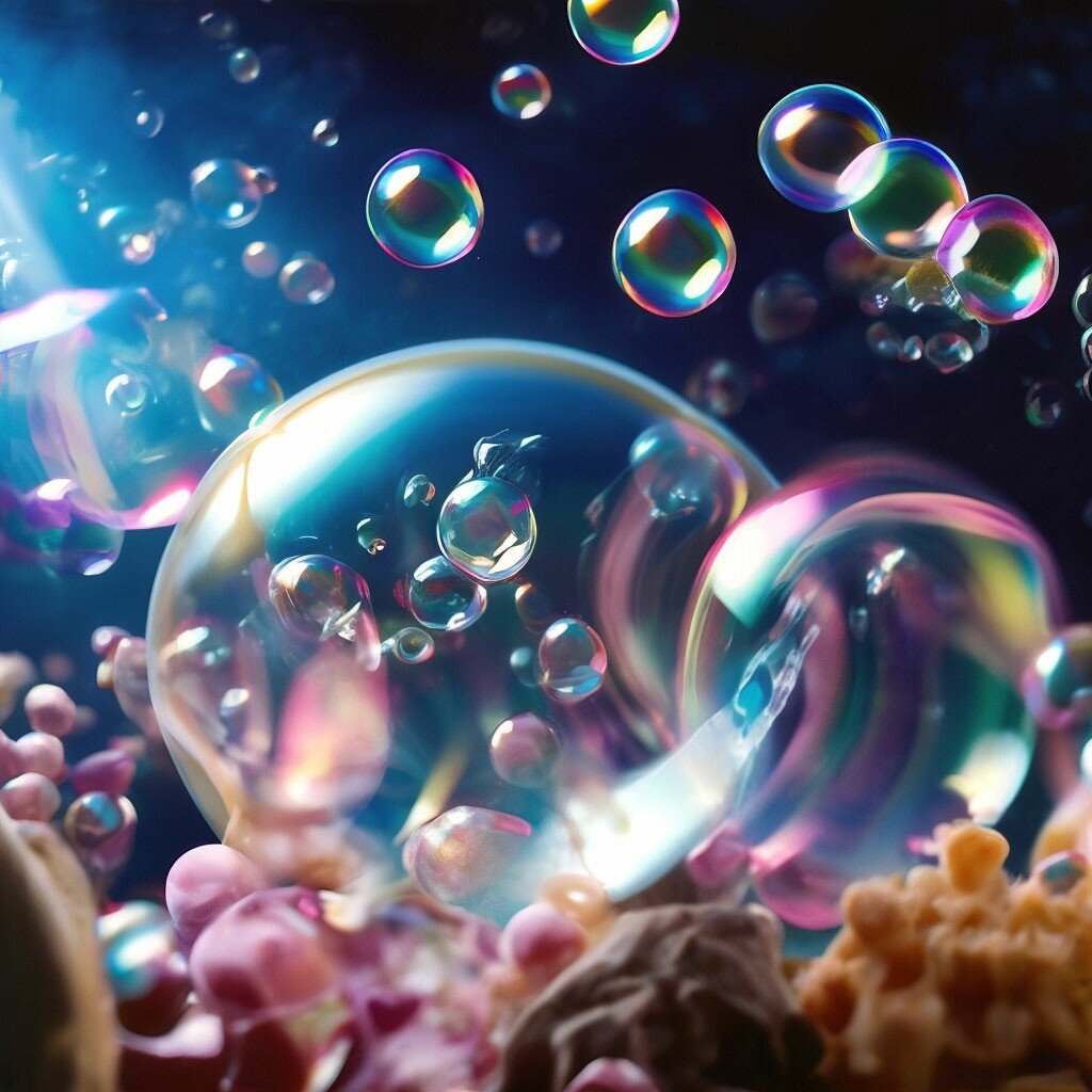 Пузыри всегда создают настроение