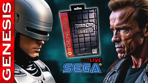 Играем в Robocop vs the Terminator на SEGA Mega Drive / Genesis