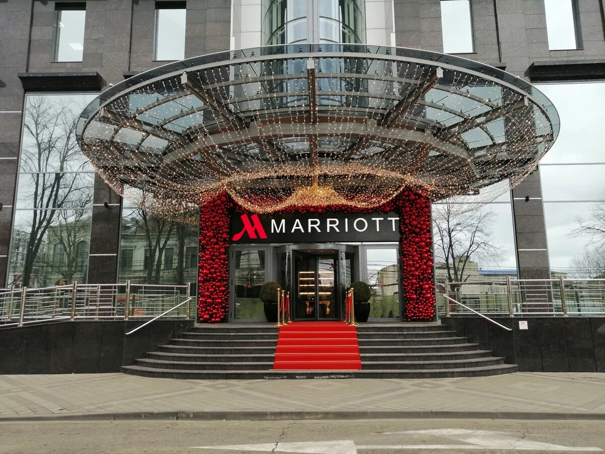 SPA Отель Краснодар Марриотт с бассейном