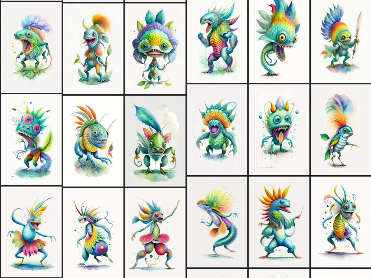 принты для футболок и детских иллюстраций