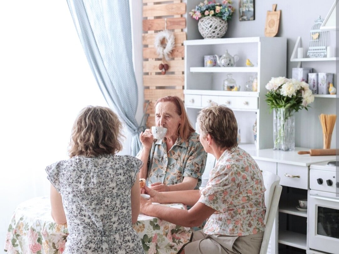 Три женщины на кухне