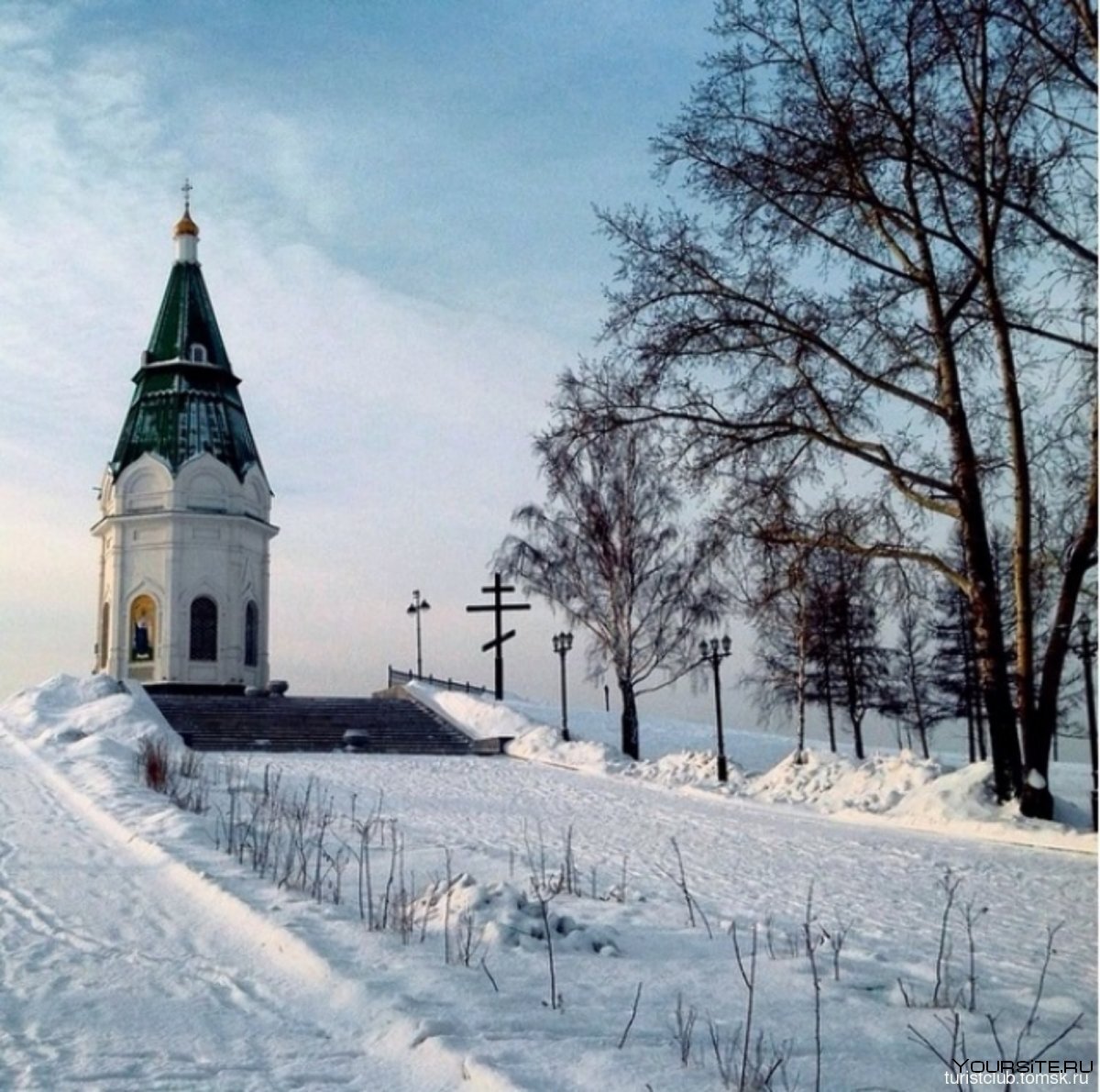 Часовня, в которой я была в прошлом году