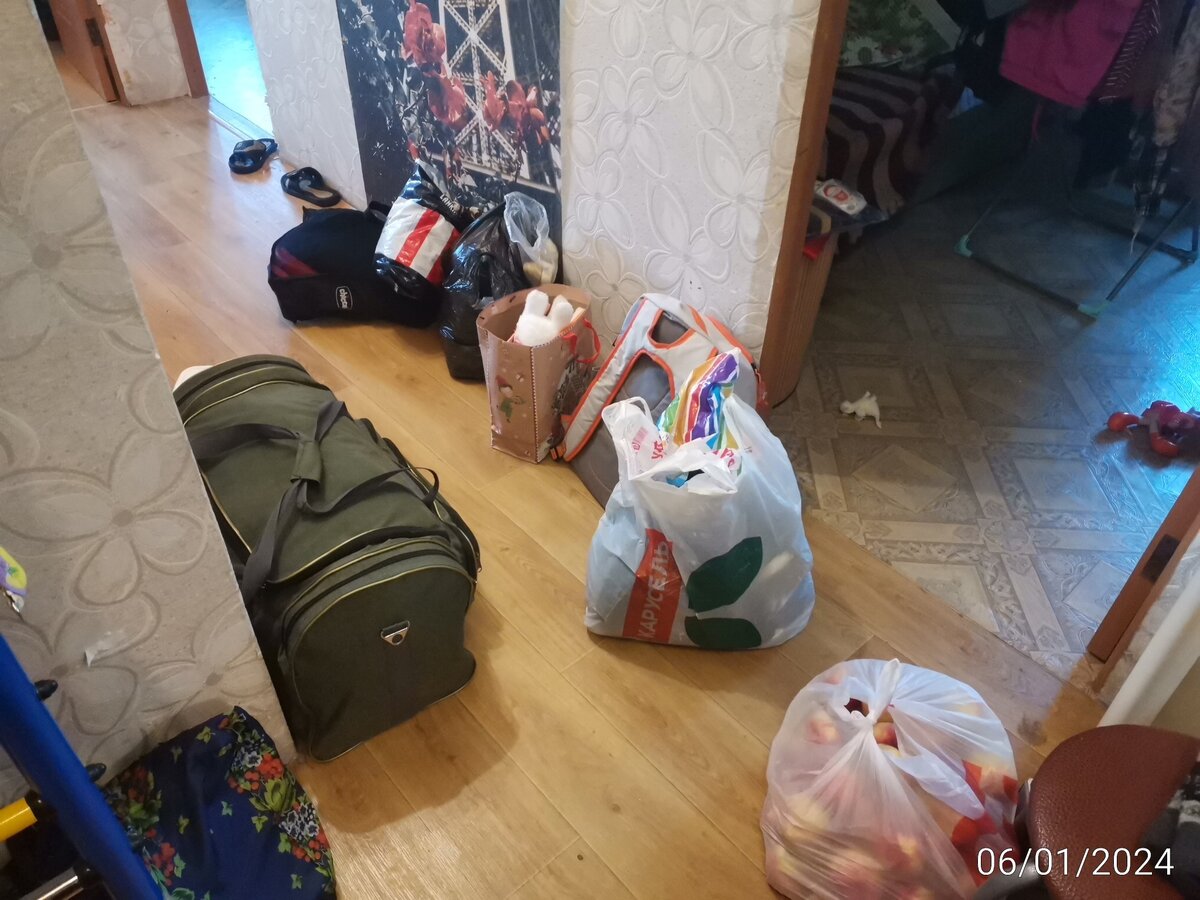Ещё сумки. Яблоки в январе. Почему бы и нет? 