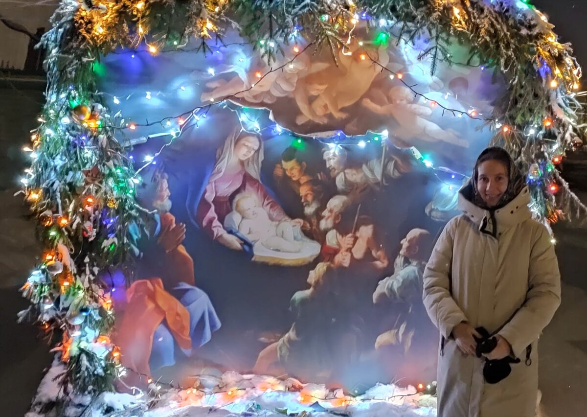 Мороз трескучий у нас! 