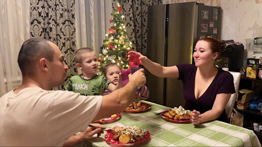 Лучшего утра и быть не могло! Сочельник в деревне! Наша ферма! Жизнь простых людей в деревне!