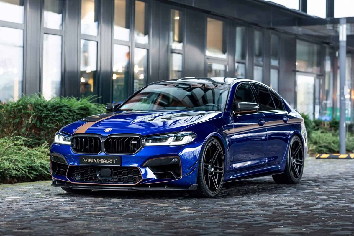 BMW M5 Competition от Manhart выдает 928 лошадиных сил | RUBMW | Дзен