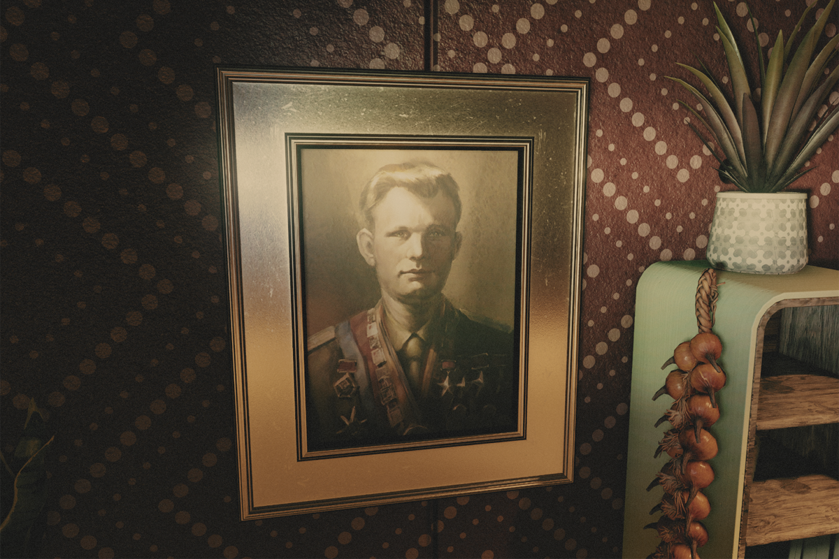 Фото Гагарина в Старфилде