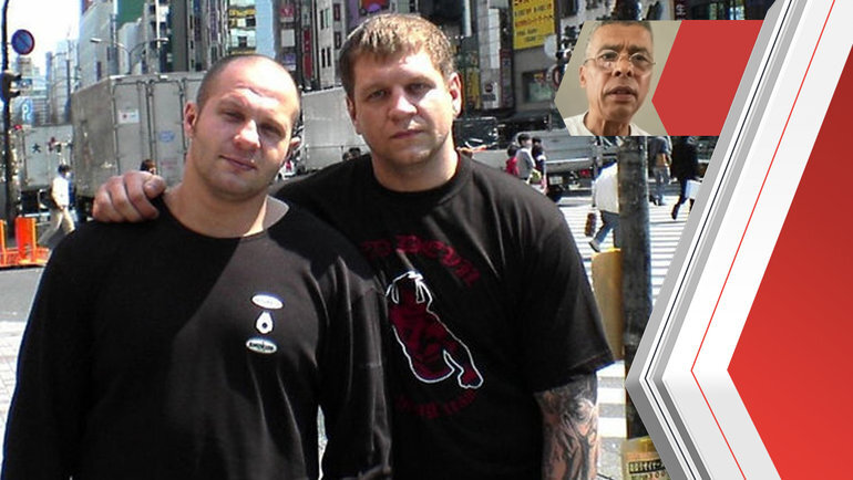    Федор и Александр Емельяненко. Соцсети