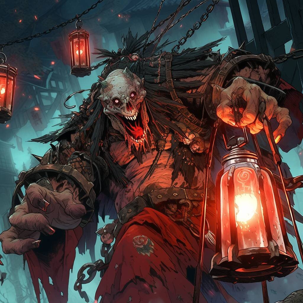 Демон стреляющий огнем финальный босс в игре