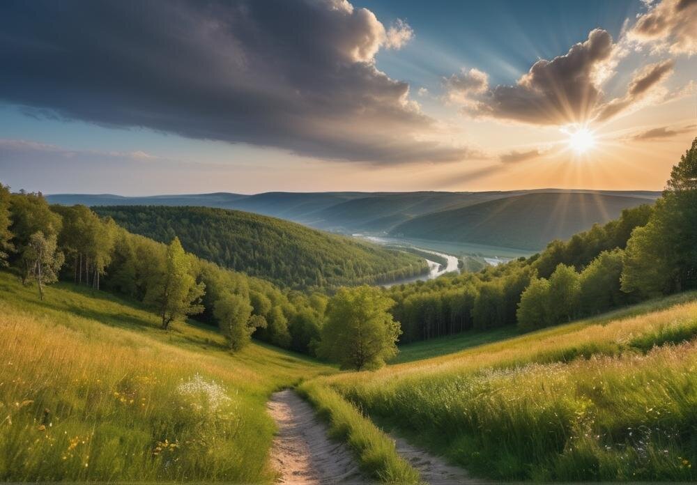 Пейзаж должен быть