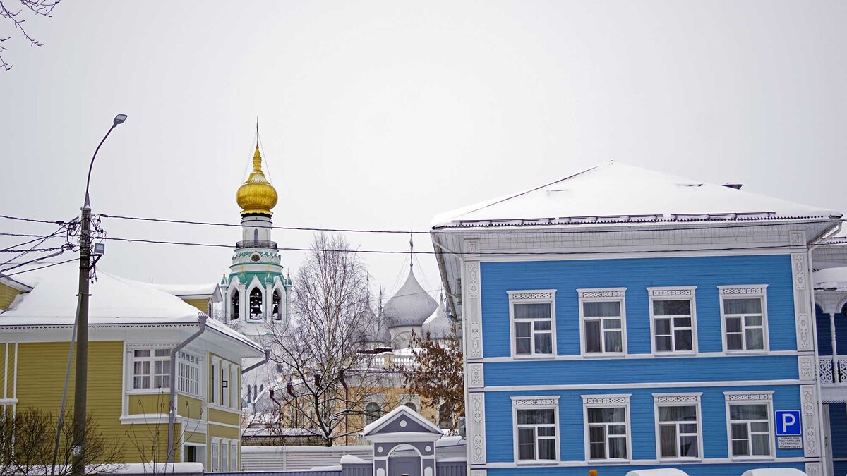 Ни в одном российском городе я не видела столько красивых деревянных домов!  Уникальное архитектурное наследие Вологды | Путешествую по России | Дзен