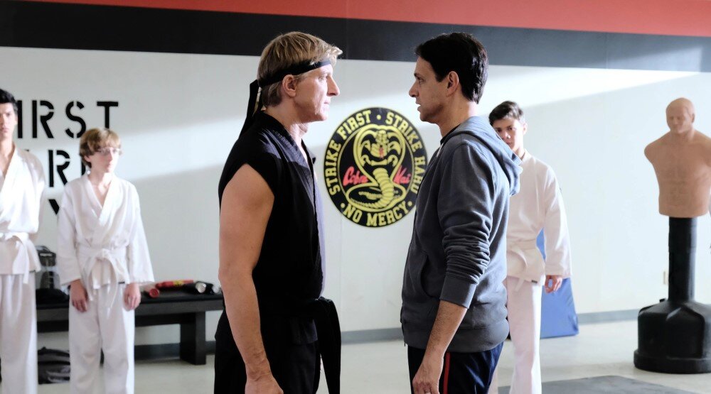     Кадр из сериала «Кобра Кай» (2018-...)