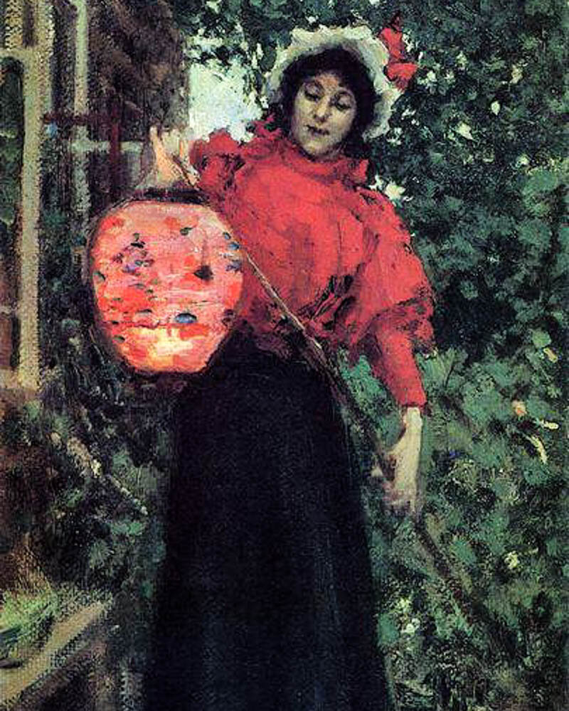 Коровин Константин Алексеевич – Бумажные фонари. 1898
