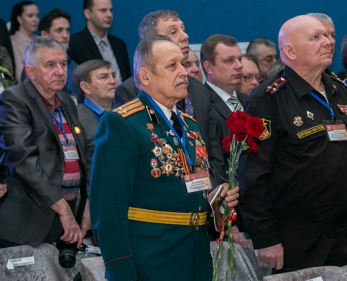 В зале конференции "Военно-исторические чтения"