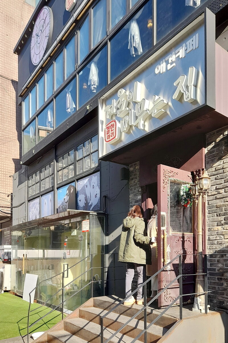 Вход в заведение