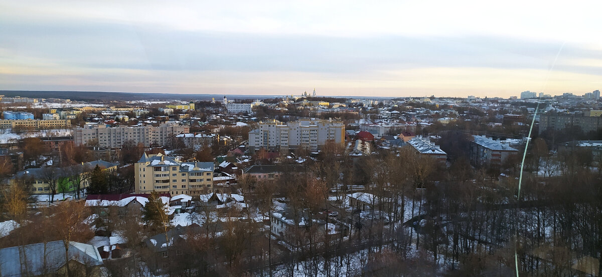 Город Владимир с высоты Колеса обозрения