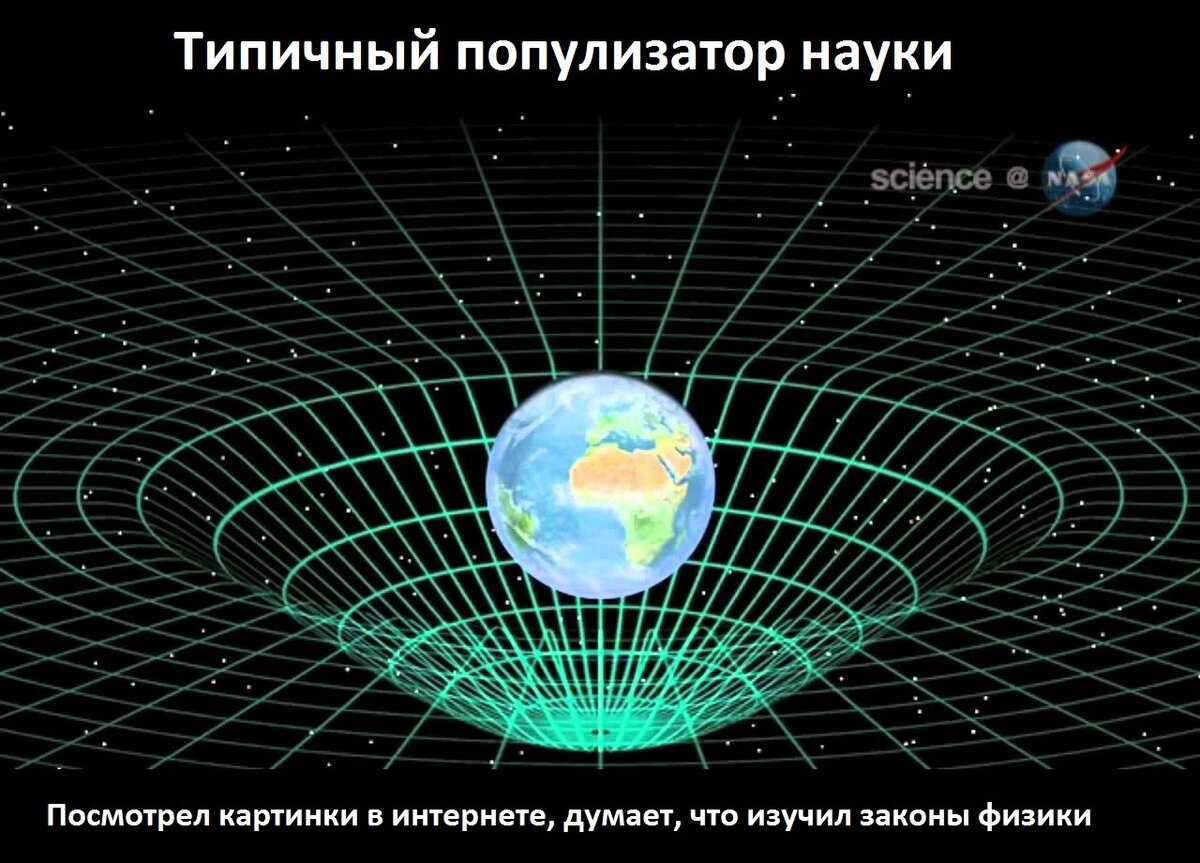 Наука 2000. Инверсия пространства-времени. Gravitatsion linzalanish.