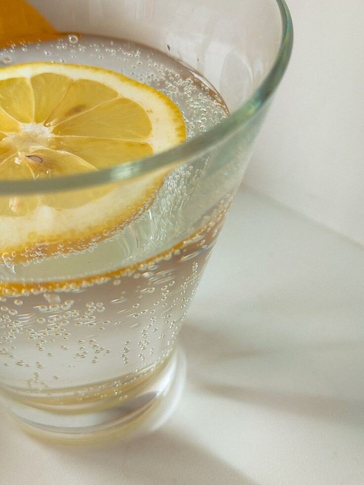 Вода с лимоном 